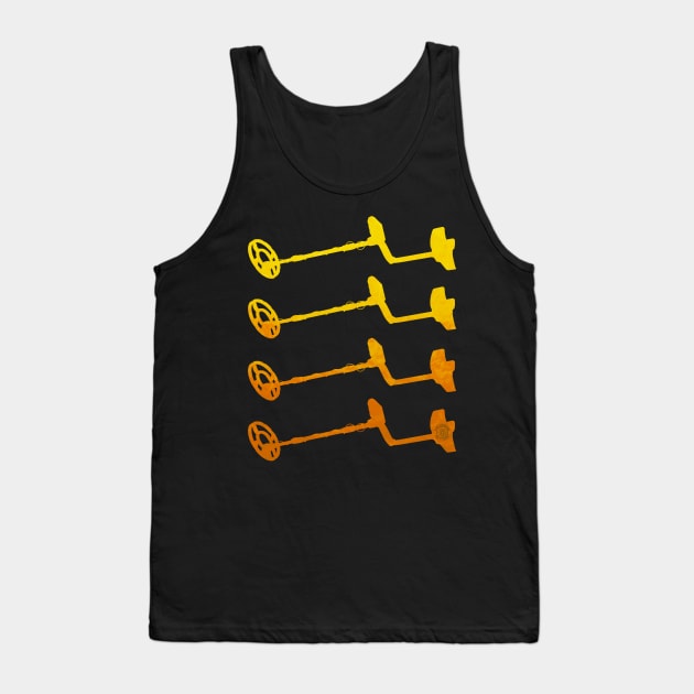 Detectorists Quadruple Detectors by Eye Voodoo Tank Top by eyevoodoo